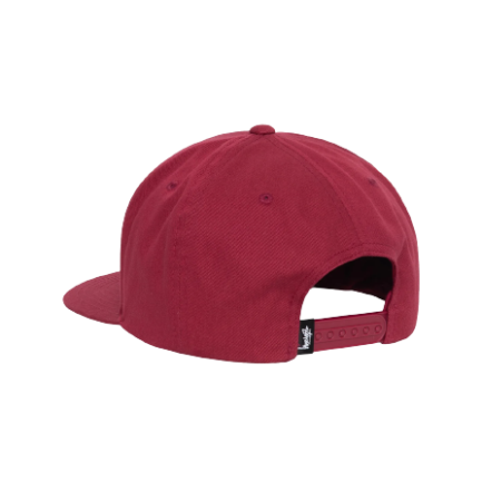 Point Crown Big Stock Snapback Berry